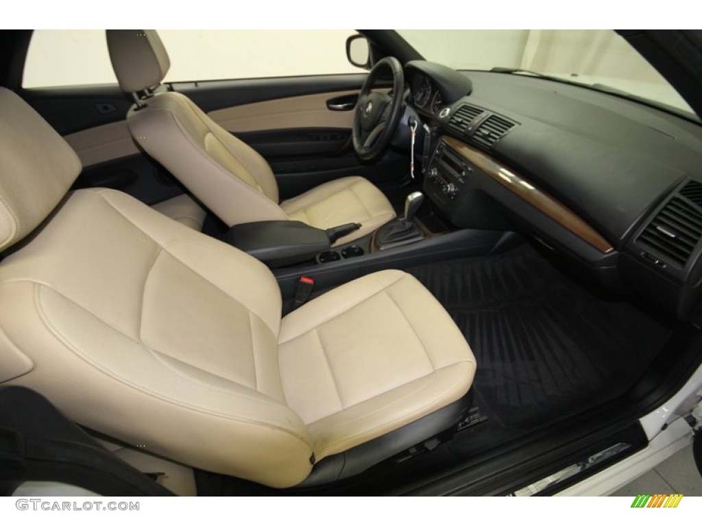 2010 BMW 1 Series 128i Convertible Front Seat Photo #76387216