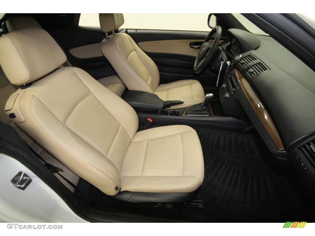 2010 BMW 1 Series 128i Convertible Front Seat Photo #76387231