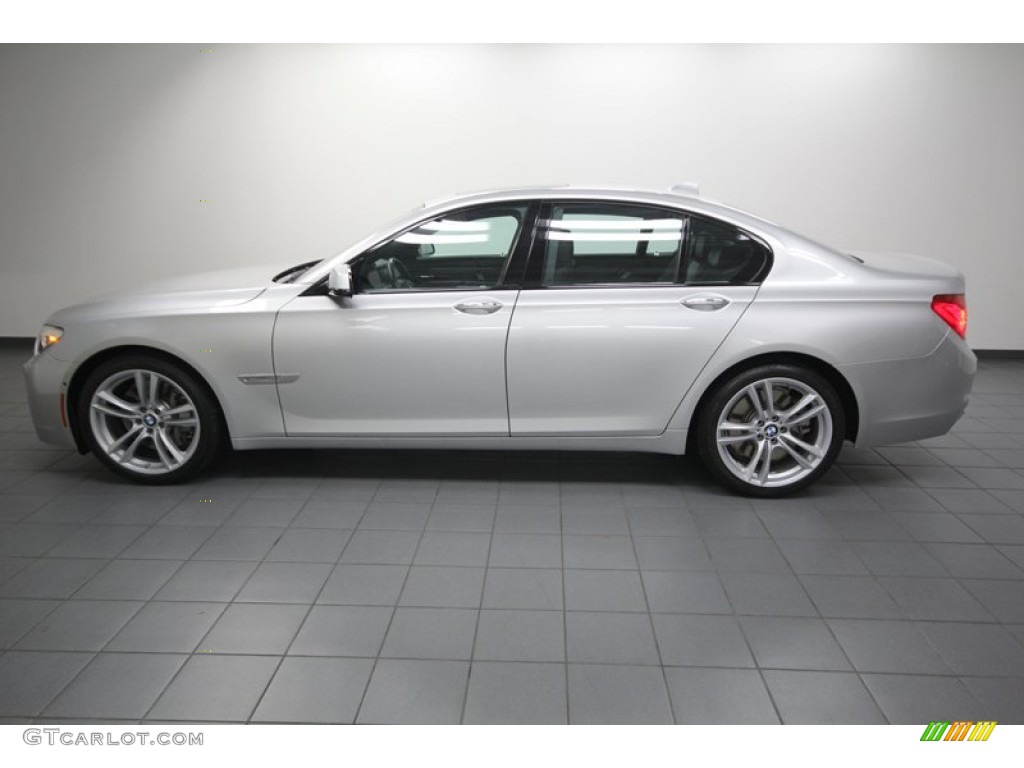Titanium Silver Metallic 2010 BMW 7 Series 750i Sedan Exterior Photo #76387263