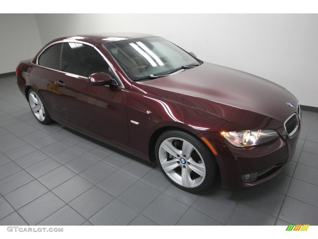 2009 3 Series 335i Convertible - Barbara Red Metallic / Saddle Brown Dakota Leather photo #10