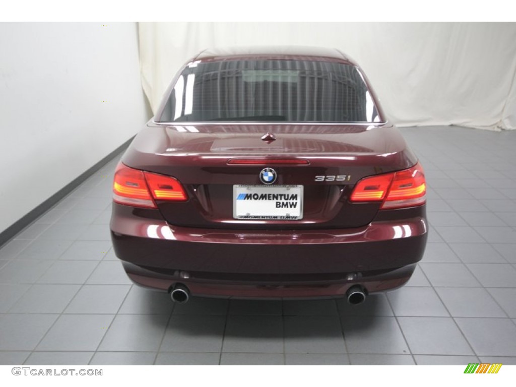 2009 3 Series 335i Convertible - Barbara Red Metallic / Saddle Brown Dakota Leather photo #13