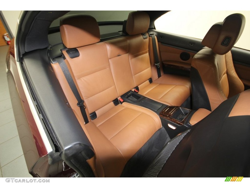 2009 BMW 3 Series 335i Convertible Rear Seat Photo #76387549
