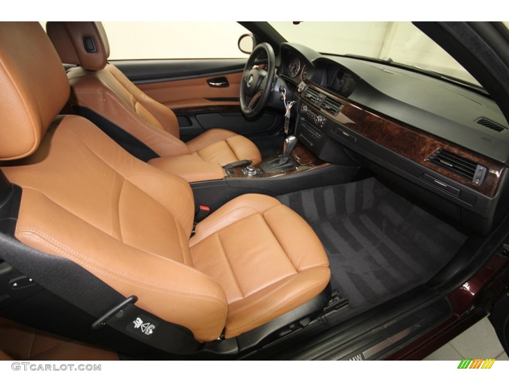 2009 3 Series 335i Convertible - Barbara Red Metallic / Saddle Brown Dakota Leather photo #33