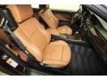 Saddle Brown Dakota Leather Front Seat Photo for 2009 BMW 3 Series #76387561