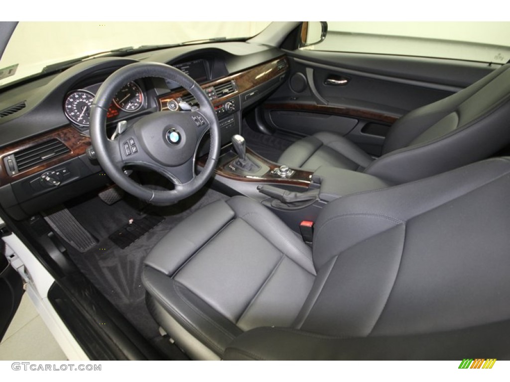 2010 3 Series 335i Coupe - Alpine White / Black photo #4