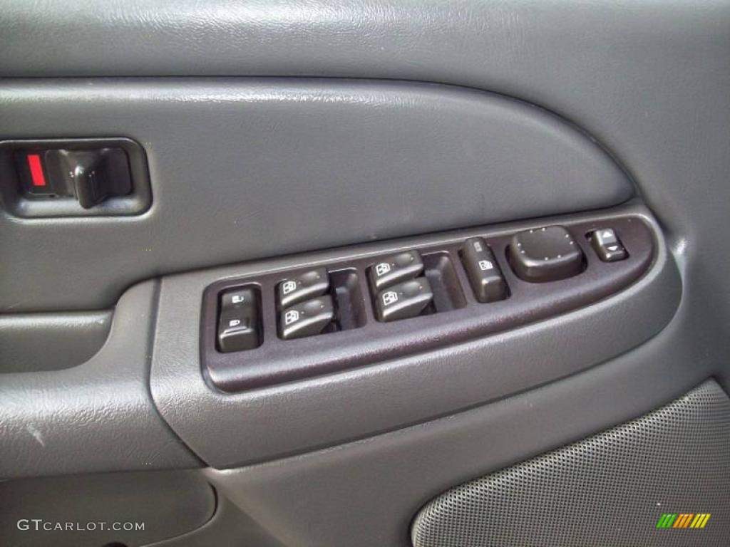 2005 Silverado 1500 LS Crew Cab 4x4 - Dark Green Metallic / Dark Charcoal photo #14