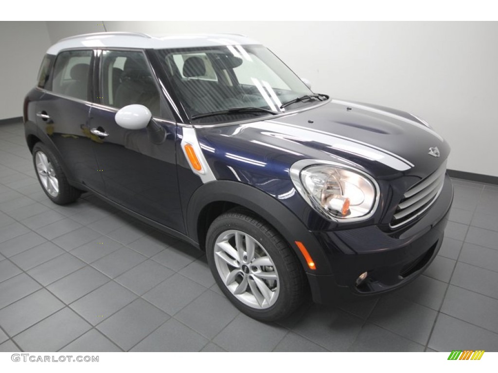 Cosmic Blue Metallic 2013 Mini Cooper Countryman Exterior Photo #76387930