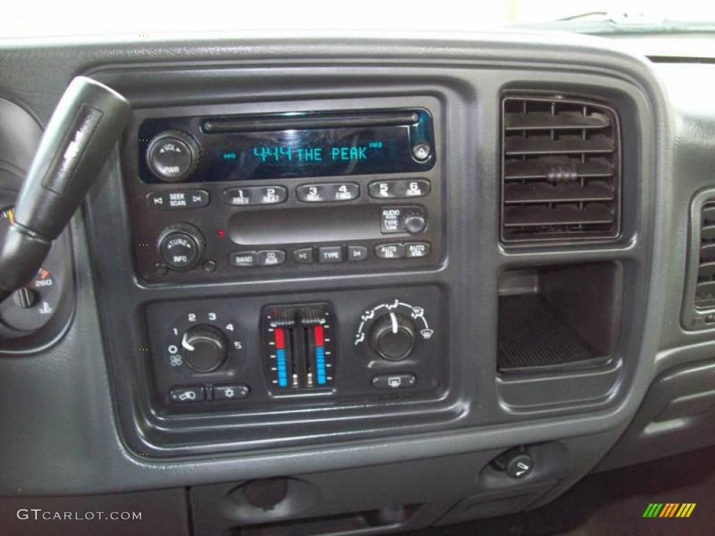 2005 Silverado 1500 LS Crew Cab 4x4 - Dark Green Metallic / Dark Charcoal photo #18