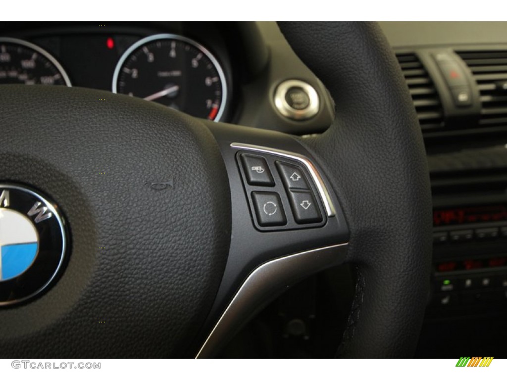 2013 1 Series 128i Coupe - Jet Black / Black photo #20