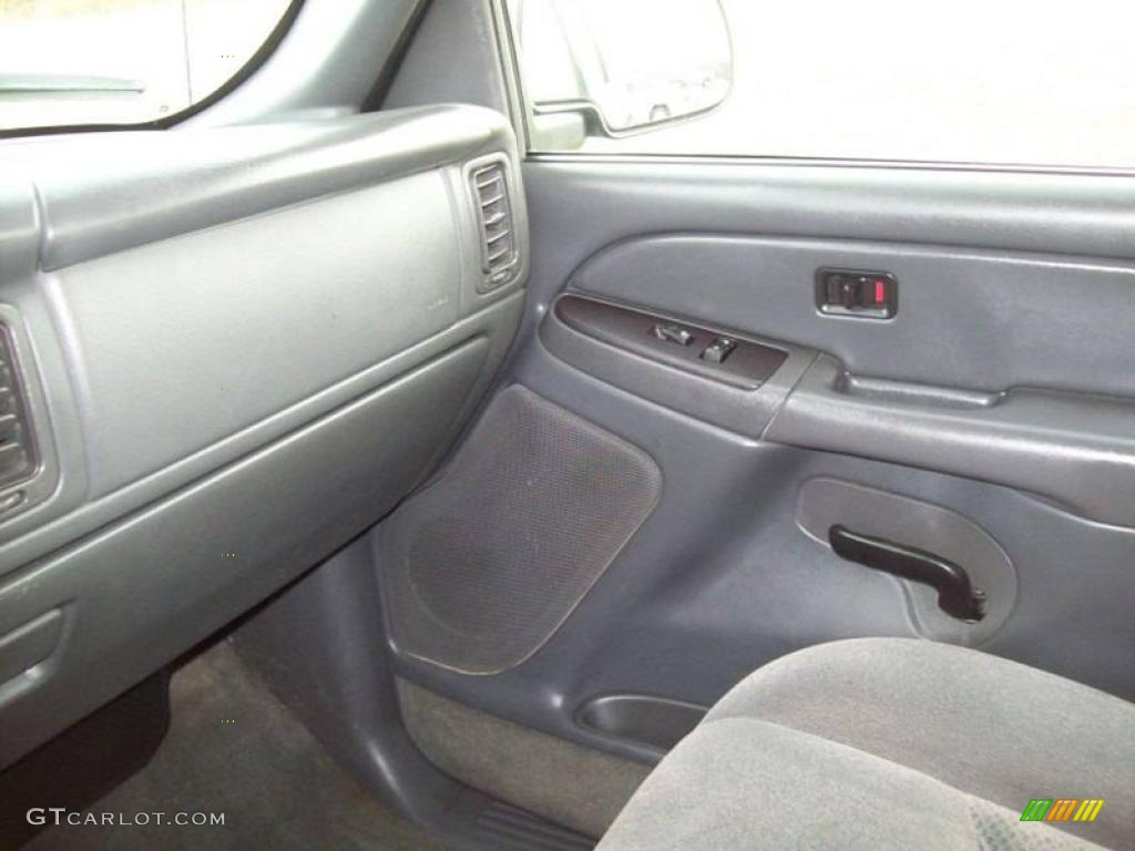 2005 Silverado 1500 LS Crew Cab 4x4 - Dark Green Metallic / Dark Charcoal photo #20