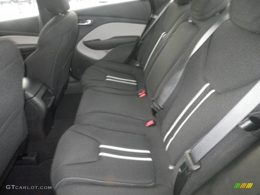 Black/Light Diesel Gray Interior 2013 Dodge Dart Rallye Photo #76390809
