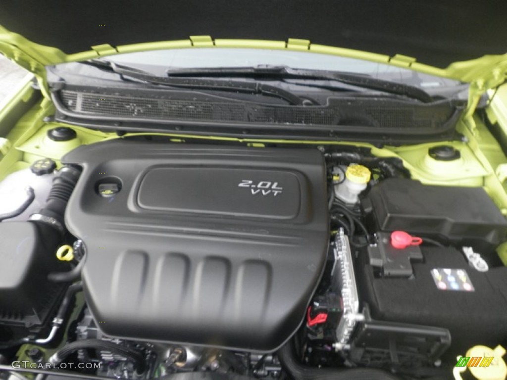 2013 Dodge Dart Rallye 2.0 Liter DOHC 16-Valve VVT Tigershark 4 Cylinder Engine Photo #76390908