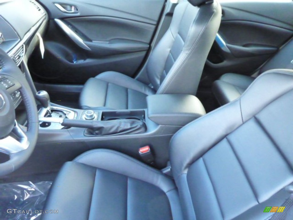 Black Interior 2014 Mazda MAZDA6 Touring Photo #76391086