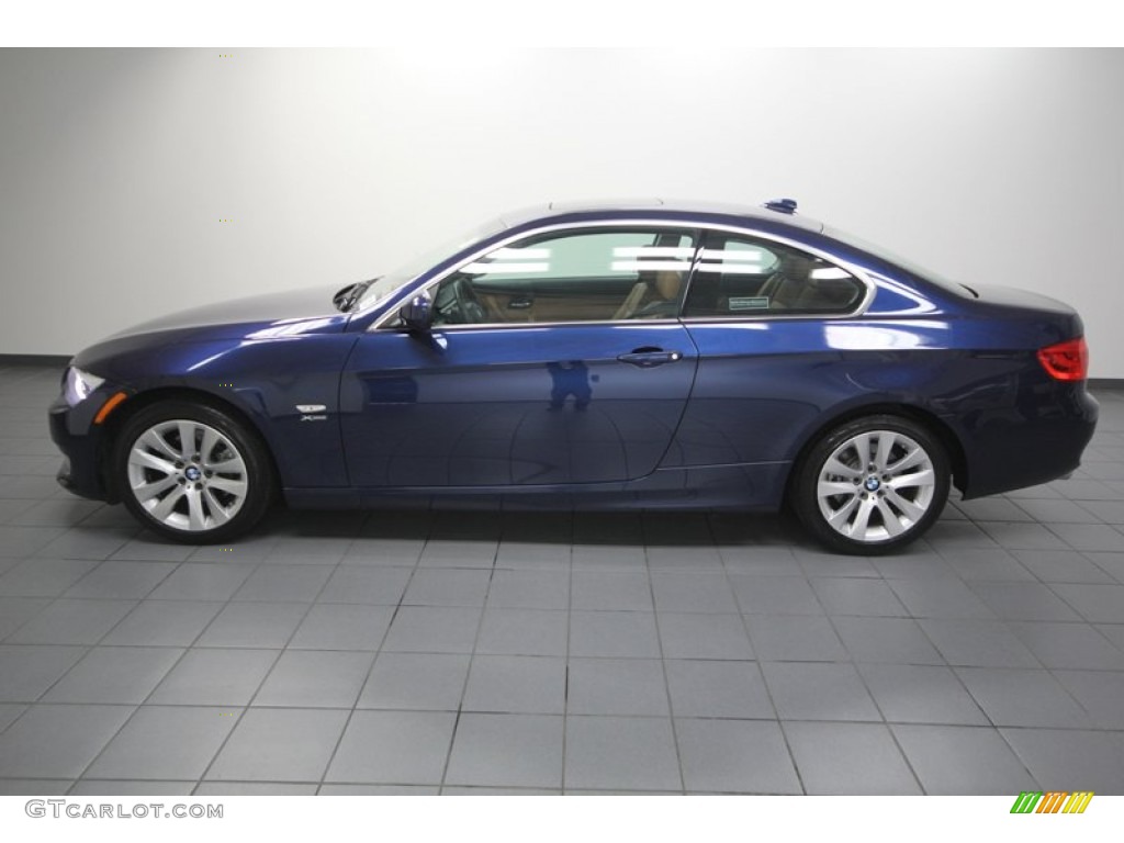 Deep Sea Blue Metallic 2012 BMW 3 Series 328i xDrive Coupe Exterior Photo #76391481