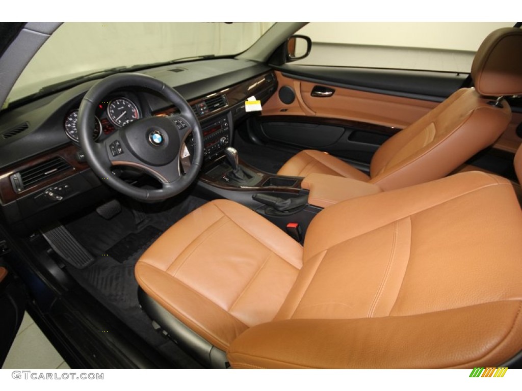 Saddle Brown Interior 2012 BMW 3 Series 328i xDrive Coupe Photo #76391670