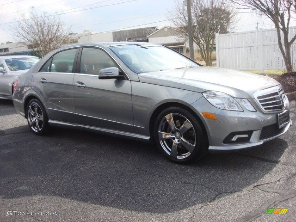 Palladium Silver Metallic 2010 Mercedes-Benz E 350 Sedan Exterior Photo #76391694
