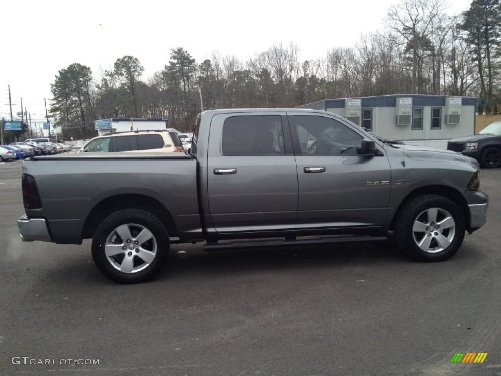 2009 Ram 1500 Big Horn Edition Crew Cab 4x4 - Mineral Gray Metallic / Dark Slate/Medium Graystone photo #6