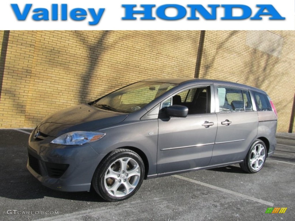 2008 MAZDA5 Sport - Galaxy Gray / Black photo #1