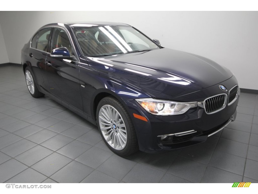 2013 3 Series 335i Sedan - Imperial Blue Metallic / Saddle Brown photo #1