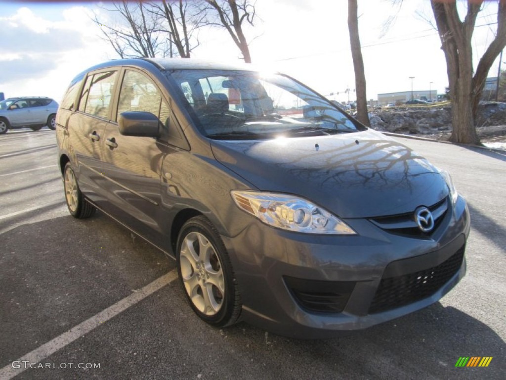 2008 MAZDA5 Sport - Galaxy Gray / Black photo #5