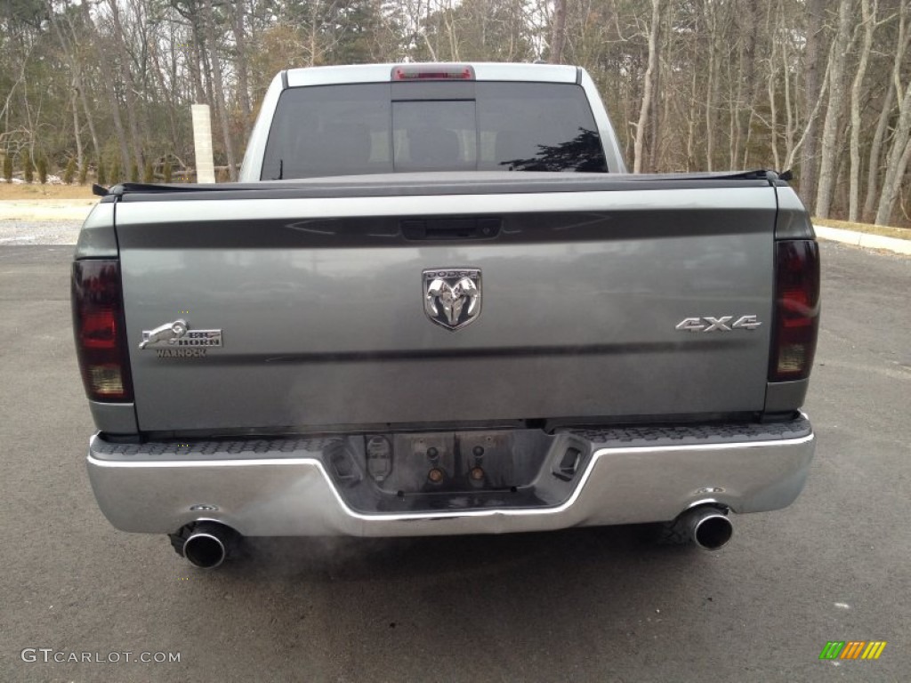 2009 Ram 1500 Big Horn Edition Crew Cab 4x4 - Mineral Gray Metallic / Dark Slate/Medium Graystone photo #13