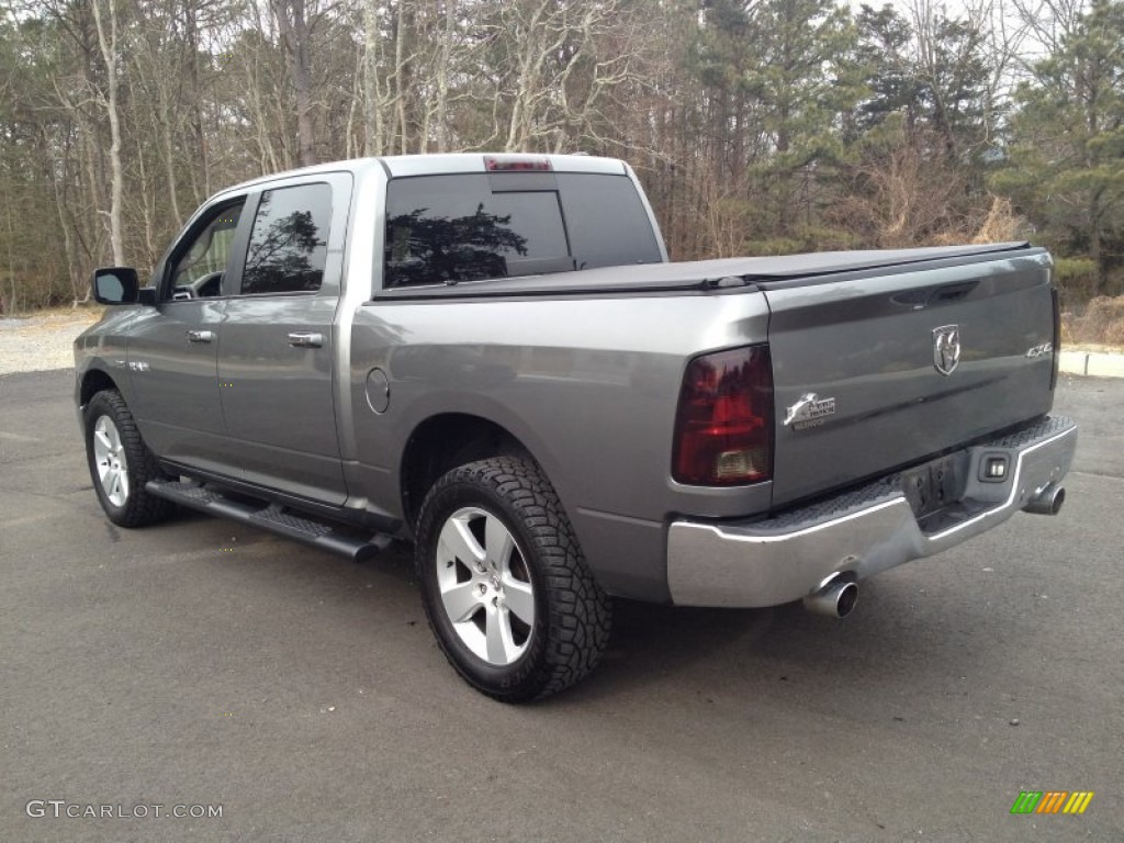 2009 Ram 1500 Big Horn Edition Crew Cab 4x4 - Mineral Gray Metallic / Dark Slate/Medium Graystone photo #15