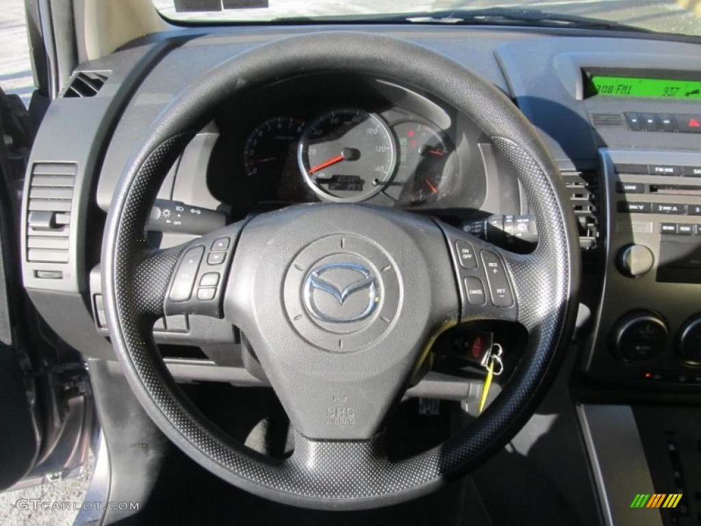 2008 MAZDA5 Sport - Galaxy Gray / Black photo #11