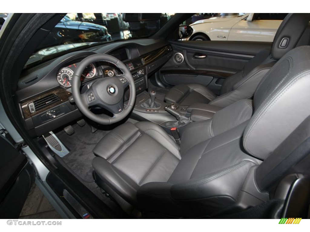 Black Interior 2013 BMW M3 Convertible Photo #76393323
