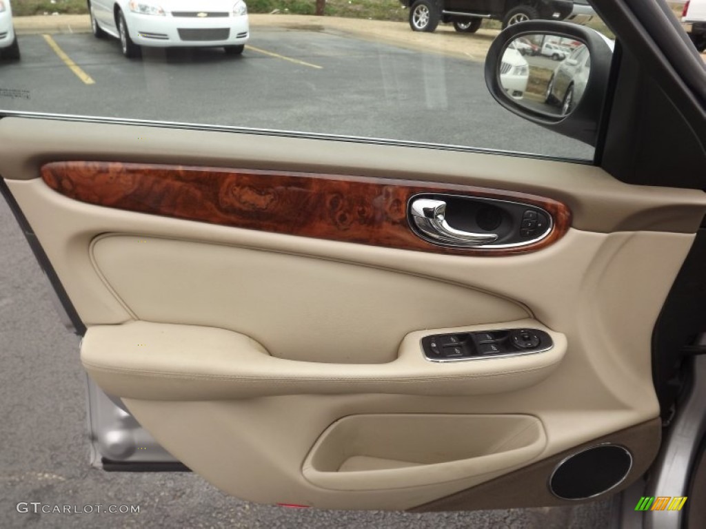 2004 Jaguar XJ XJ8 Sand Door Panel Photo #76395171