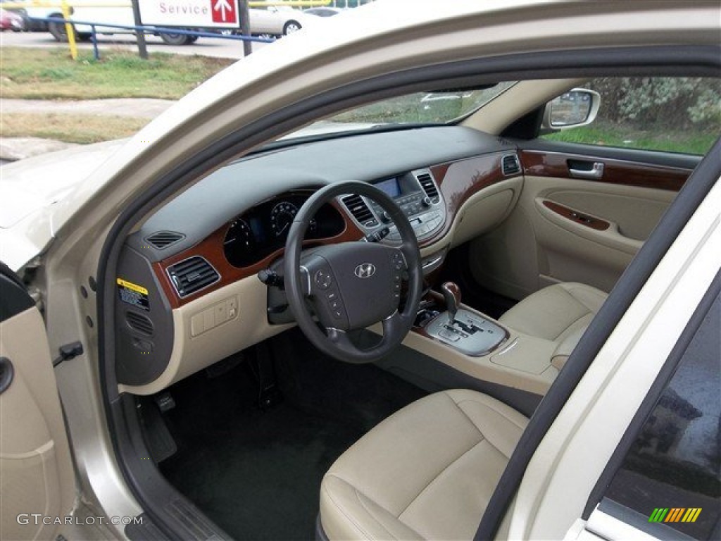 Cashmere Interior 2012 Hyundai Genesis 3.8 Sedan Photo #76395453