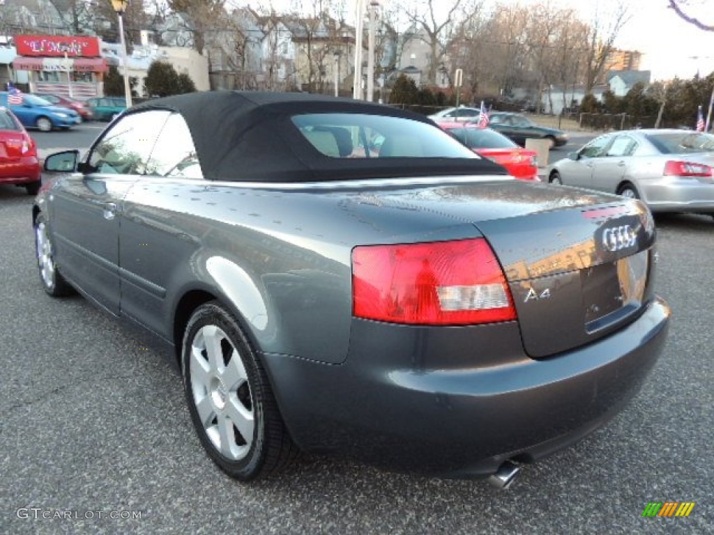 Dolphin Grey Metallic 2005 Audi A4 3.0 quattro Cabriolet Exterior Photo #76396178