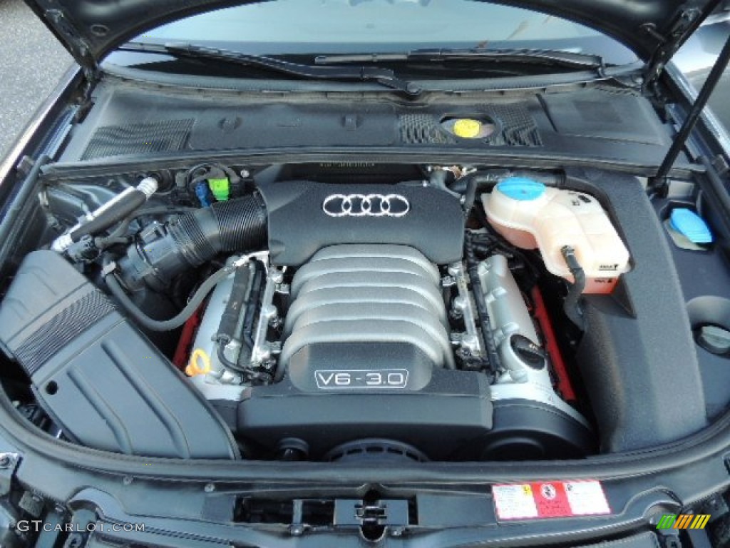 2005 Audi A4 3.0 quattro Cabriolet 3.0 Liter DOHC 30-Valve V6 Engine Photo #76396434