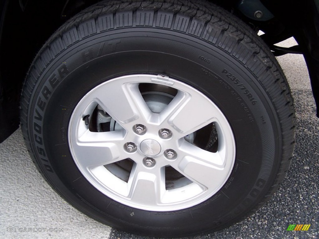 2012 Liberty Sport - Black Forest Green Pearl / Dark Slate Gray photo #7