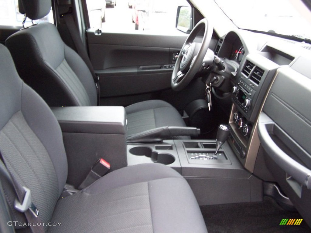 2012 Liberty Sport - Black Forest Green Pearl / Dark Slate Gray photo #13