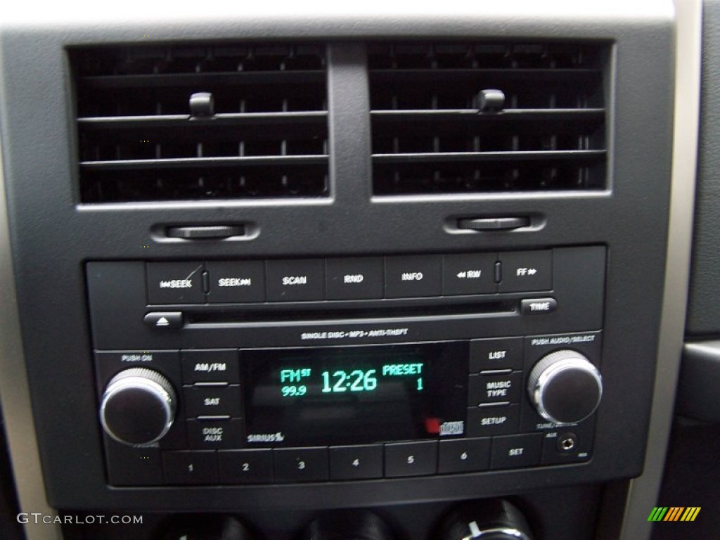 2012 Liberty Sport - Black Forest Green Pearl / Dark Slate Gray photo #17