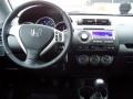 Black/Grey 2008 Honda Fit Sport Dashboard