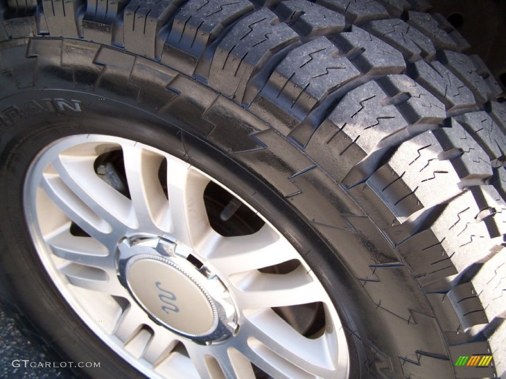 2010 F150 King Ranch SuperCrew 4x4 - White Platinum Metallic Tri Coat / Chapparal Leather photo #9