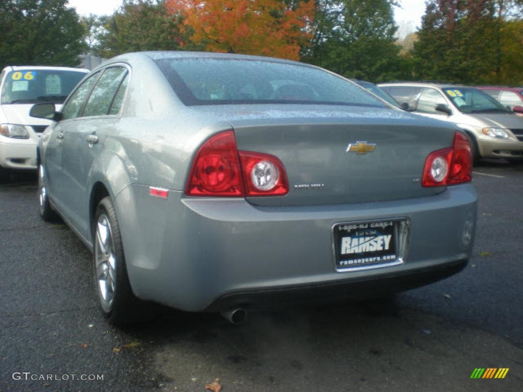 2008 Malibu LT Sedan - Golden Pewter Metallic / Titanium Gray photo #3