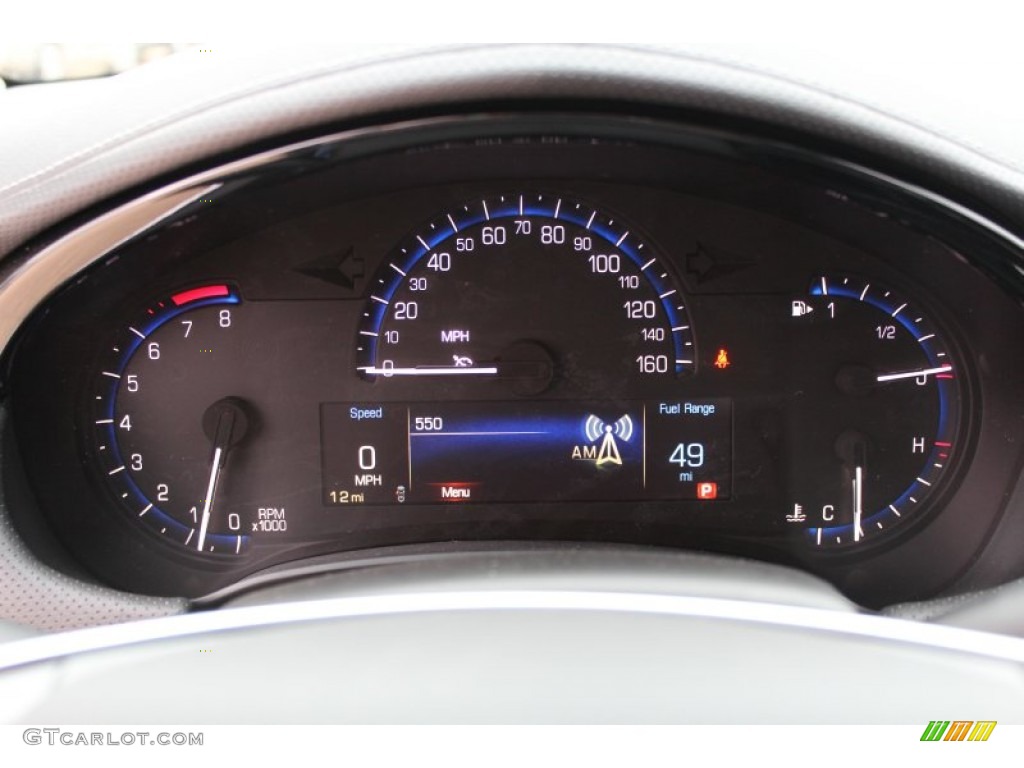 2013 Cadillac XTS Luxury FWD Gauges Photo #76398795