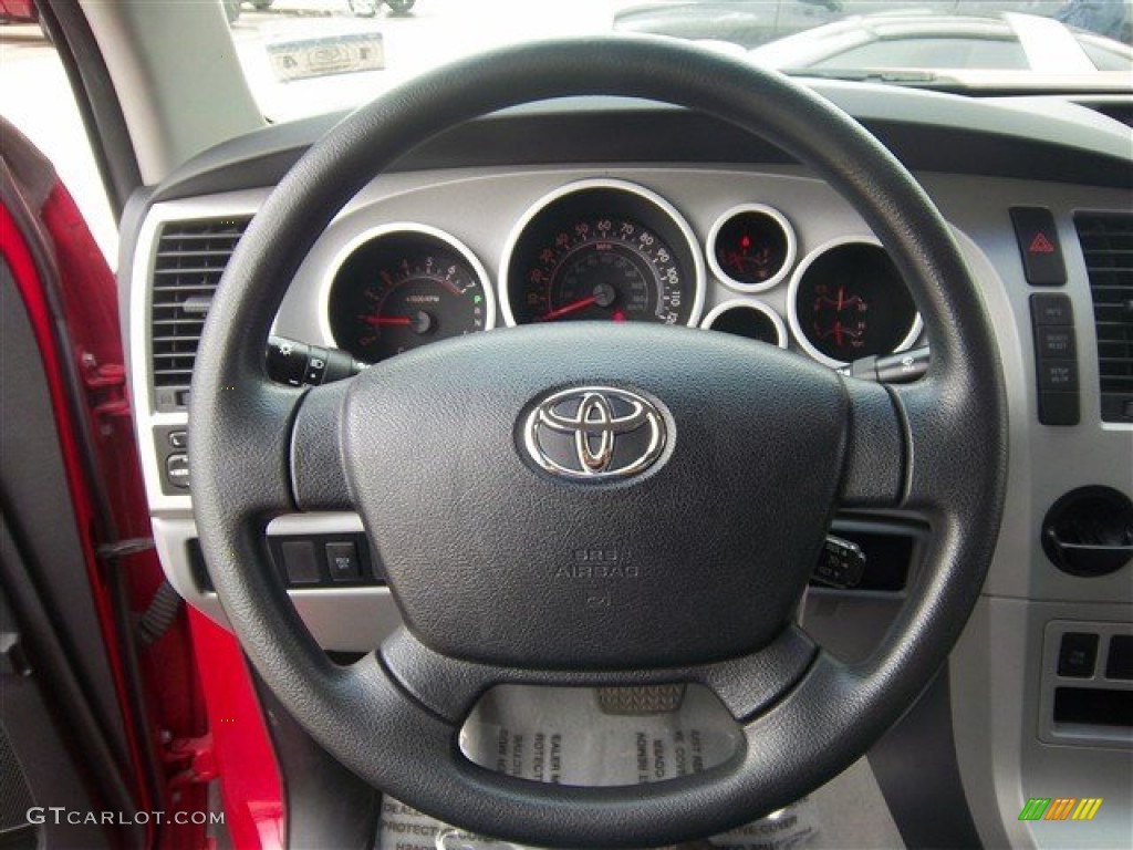 2008 Tundra SR5 Double Cab - Radiant Red / Graphite Gray photo #22