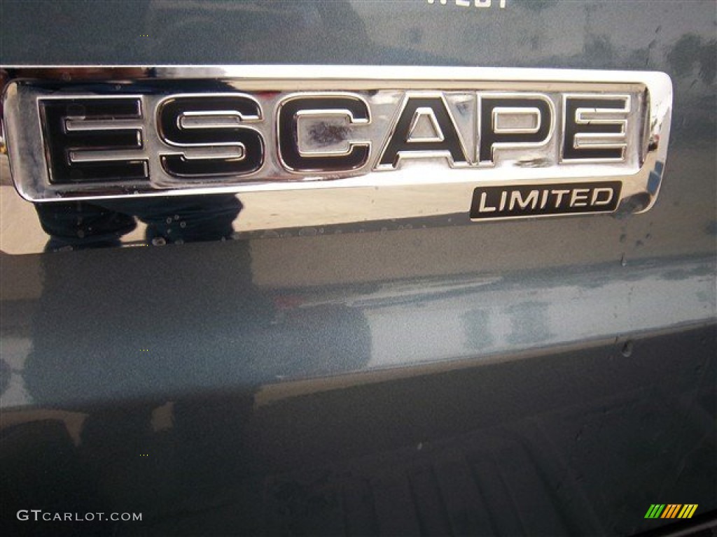 2010 Escape Limited V6 - Steel Blue Metallic / Stone photo #11