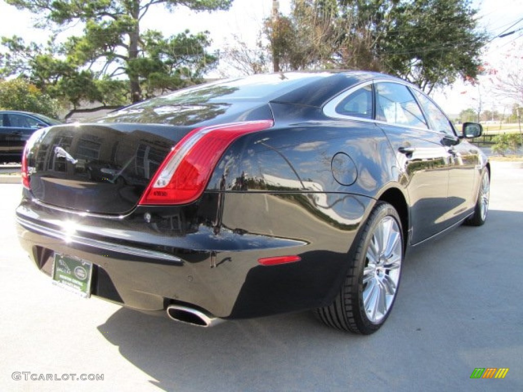 Ultimate Black Metallic 2011 Jaguar XJ XJL Supercharged Exterior Photo #76401167