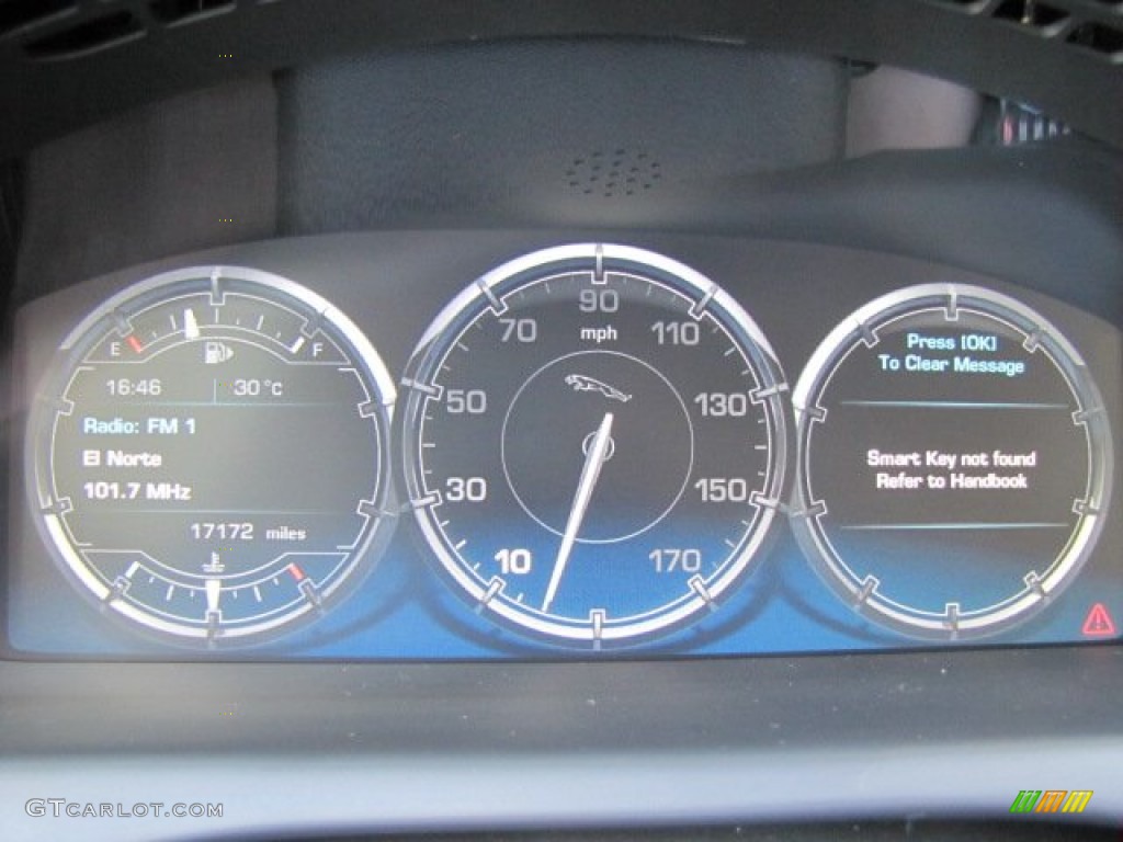 2011 Jaguar XJ XJL Supercharged Gauges Photos