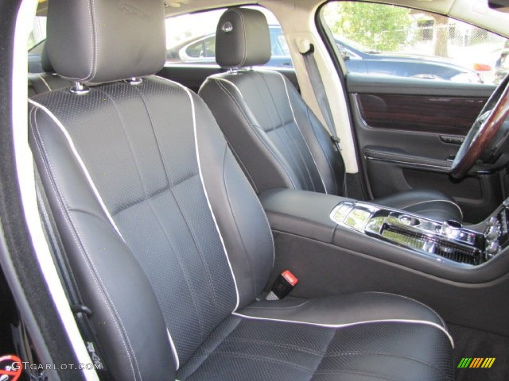 2011 Jaguar XJ XJL Supercharged Front Seat Photo #76401444