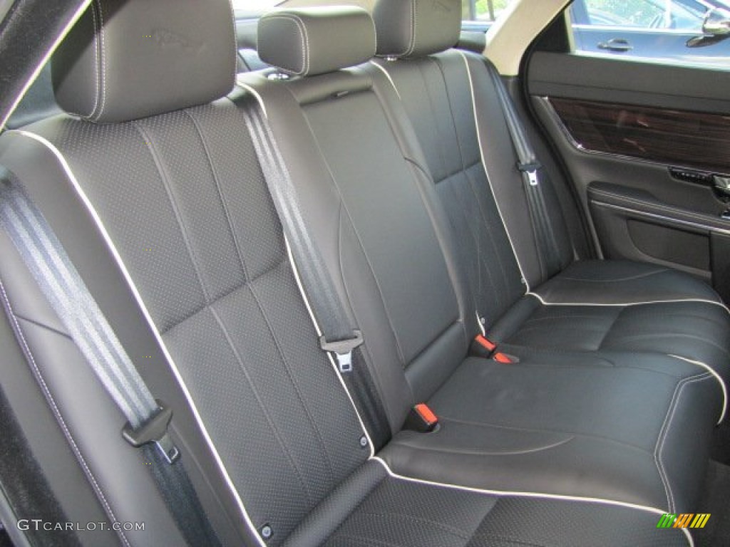 2011 Jaguar XJ XJL Supercharged Rear Seat Photo #76401513
