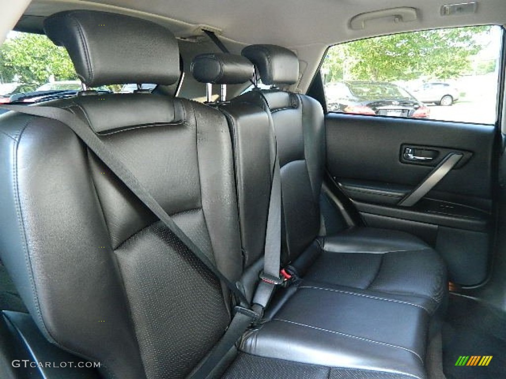 2008 Infiniti FX 35 AWD Rear Seat Photo #76402200