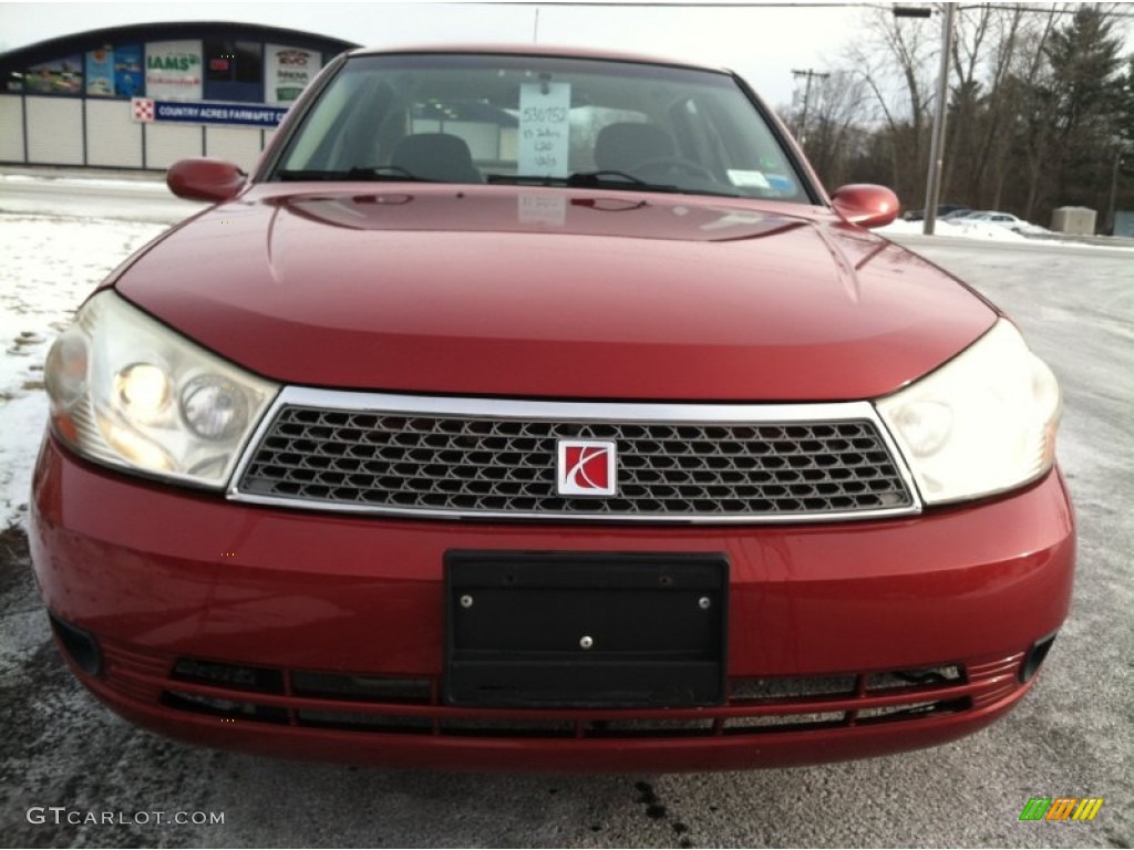 2003 L Series L200 Sedan - Medium Red / Gray photo #3