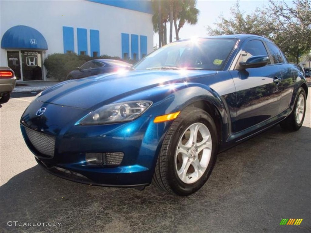 Phantom Blue Mica 2007 Mazda RX-8 Touring Exterior Photo #76402701