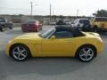 2007 Sunburst Yellow Saturn Sky Roadster  photo #6