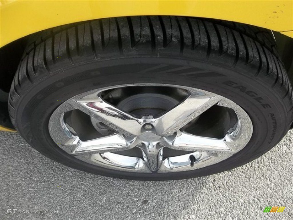 2007 Sky Roadster - Sunburst Yellow / Black photo #9